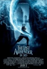 A poster of the movie, the last airbender.