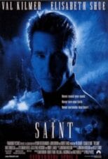 A poster of the saint starring val kilmer